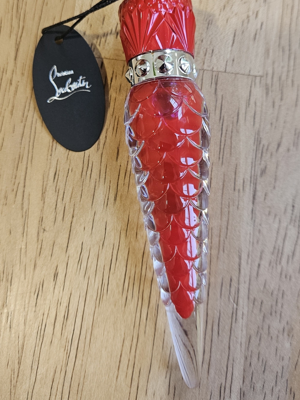 Christian Louboutin Rouge Lip Oil. New With Box